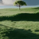 ‘마음 챙기기’, 일상 속 작은 변화가 건강을 이끈다 A single tree on a vibrant green rolling hill.