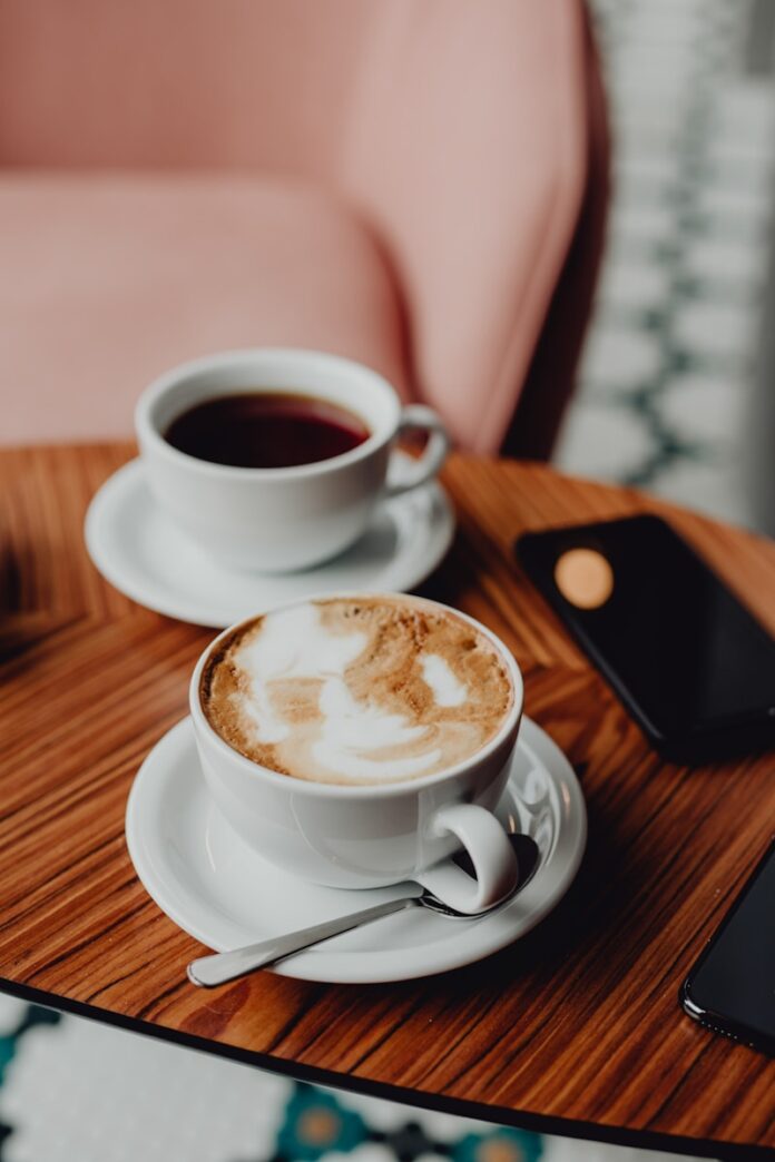 a couple of cups of coffee